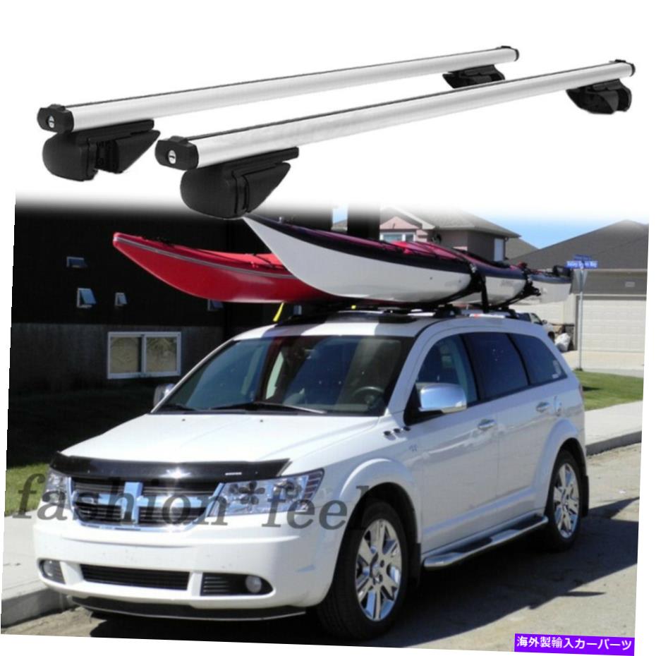 ルーフキャリア ダッジジャーニー2009-2022 SUVルーフラッククロスバーレール荷物キャリアロック For Dodge Journey 2009-2022 SUV Roof Rack Cross Bar Rail Luggage Carrier Lock【並行輸入品】 52,668円