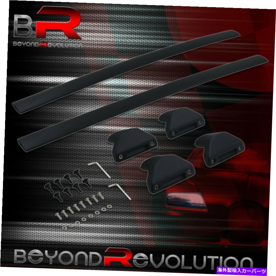 ルーフキャリア 2014-2018のMDX交換2ピースアルミニウムルーフラックレール荷物クロスバー For 2014-2018 MDX Replacement 2-Piece Aluminum Roof Rack Rail Luggage Cross Bars【並行輸入品】