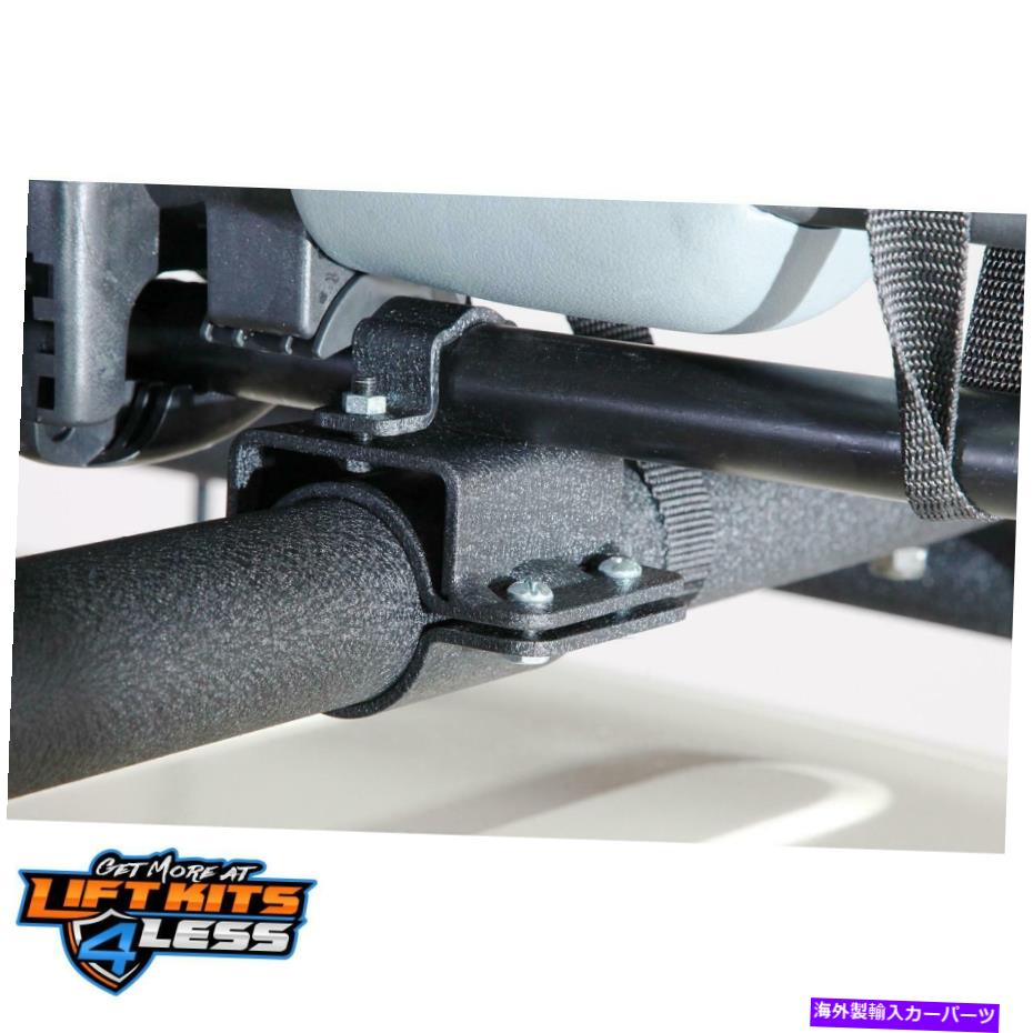 ルーフキャリア 頑丈なリッジ11703.10ルーフラックアダプターキット2ペア07-18ジープラングラー（JK） Rugged Ridge 11703.10 Roof Rack Adapter Kit 2 Pair for 07-18 Jeep Wrangler (JK)【並行輸入品】