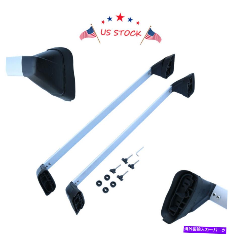 ルーフキャリア 2PCS適合 2Pcs Fits 08-11 Subaru Impreza 2008-14 WRX STi Factory Style Roof Rack Cross Bar【並行輸入品】