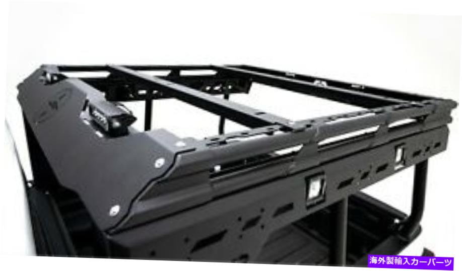 ルーフキャリア 16-20トヨタタコマオーバーランドラックのファブフォー Fab Fours For 16-20 Toyota Tacoma Overland Rack Additional Cross Member【並行輸入品】
