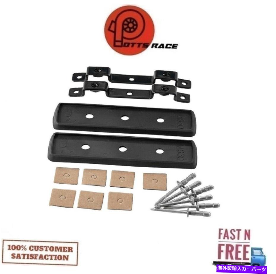 ルーフキャリア シボレー/フォード/GMC/トヨタクイックマウントルーフディッチブラケット用のRhinoラックQMFK08 Rhino Rack QMFK08 For Chevy/Ford/GMC/Toyota Quick Mount Roof Ditch Bracket【並行輸入品】