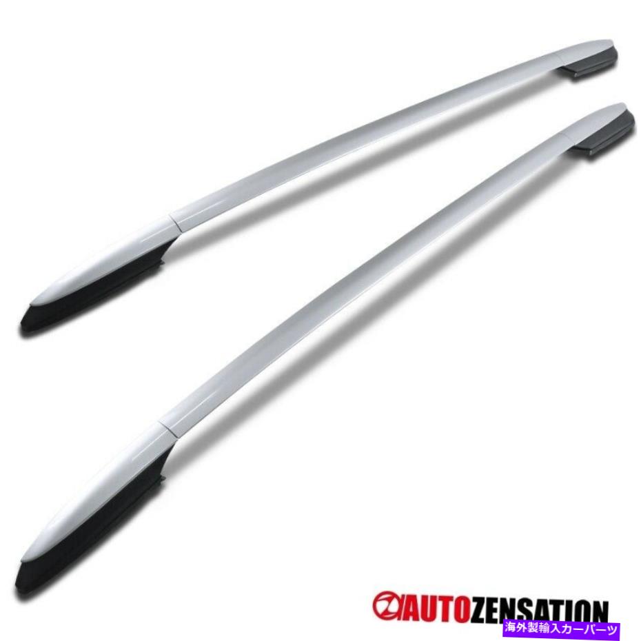 ルーフキャリア 13-17のトヨタRAV4スライバーアルミニウムルーフトップクロスバーペアキャリア For 13-17 Toyota Rav4 Sliver Aluminum Roof Top Cross Bar Pair Carrier【並行輸入品】