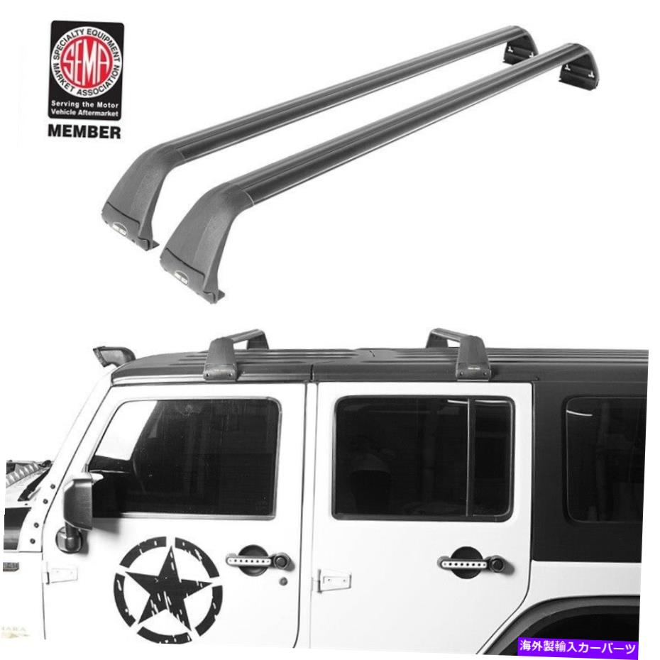 ルーフキャリア フックロードトップルーフカーゴラックオフロードフィットジープラングラーJL 18-22ブラック Hooke Road Top Roof Cargo Rack Offroad Carries Fit Jeep Wrangler JL 18-22 Black【並行輸入品】｜Us Custom Parts Shop USDM