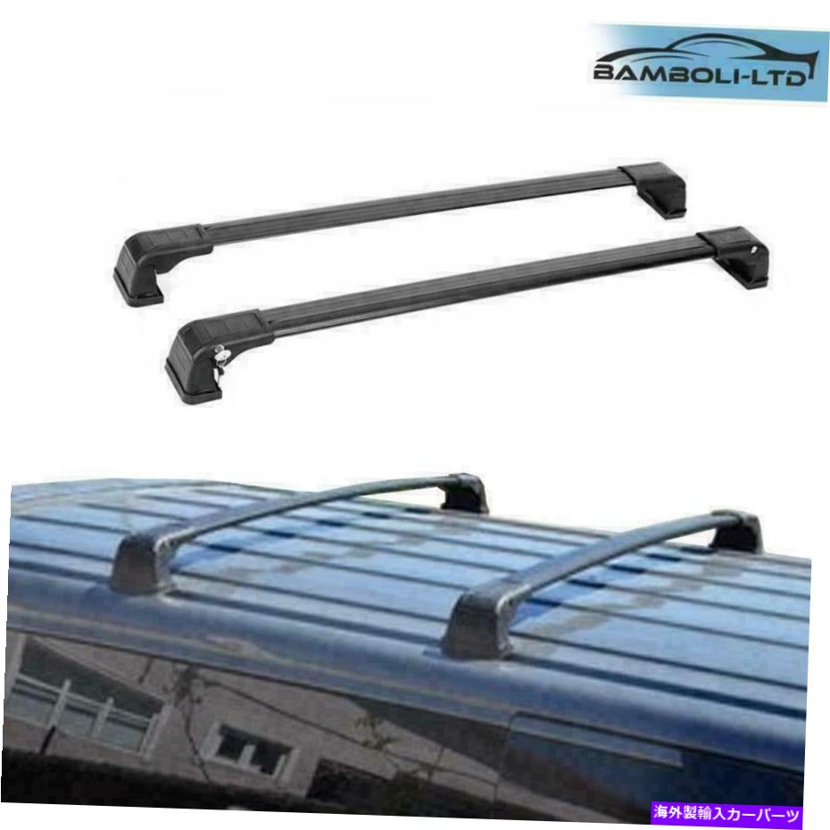 ルーフキャリア マツダ5 2006-2017のブラックルーフラッククロスバー Black Roof Rack Cross Bar for MAZDA 5 2006-2017【並行輸入品】