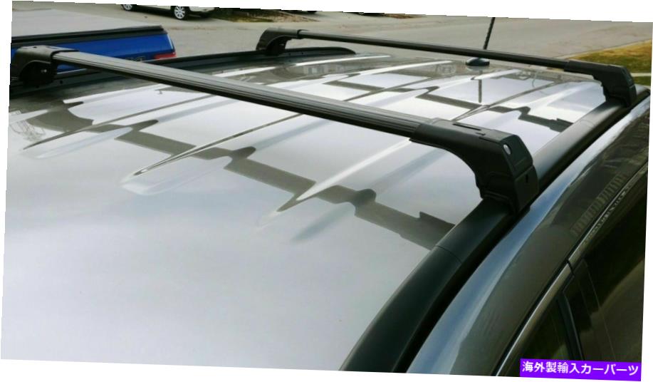 ルーフキャリア Lexus RX 350 350L 450H 450HL 2016-2021のための黒いルーフラッククロスバーロック可能 Black Roof Rack Cross Bars for Lexus RX 350 350L 450H 450HL 2016-2021 Lockable【並行輸入品】