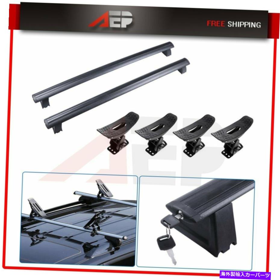 ルーフキャリア 2011-2018 Jeep Grand Cherokee 2PS Crossbar Roof Rack＆4X Kayak luggage貨物 For 2011-2018 Jeep Grand Cherokee 2ps Crossbar Roof Rack& 4x kayak LUGGAGE CARGO【並行輸入品】