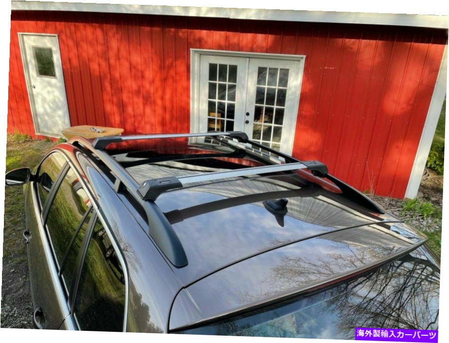 ルーフキャリア フォードエスケープ2013-2020のシルバールーフラッククロスバー Silver Roof Rack Cross Bars For Ford Escape 2013-2020【並行輸入品】