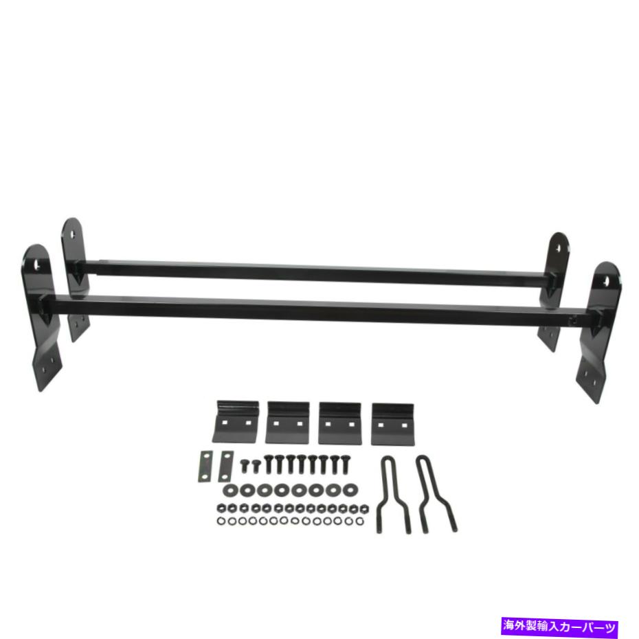 ルーフキャリア フォードEシリーズのエクスプレスサヴァナバンラダールーフラックレインガタークロスバー99+ For Ford E Series Express Savana Van Ladder Roof Rack Rain Gutter Cross Bars 99+【並行輸入品】