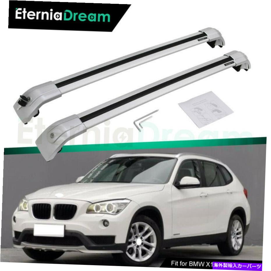 ルーフキャリア BMW X1 E84 2010-2020クロスバーに適合するクロスバールーフレールラック荷物 Cross Bars Roof Rails Rack Baggage Fit for BMW X1 E84 2010-2020 Crossbars【並行輸入品】