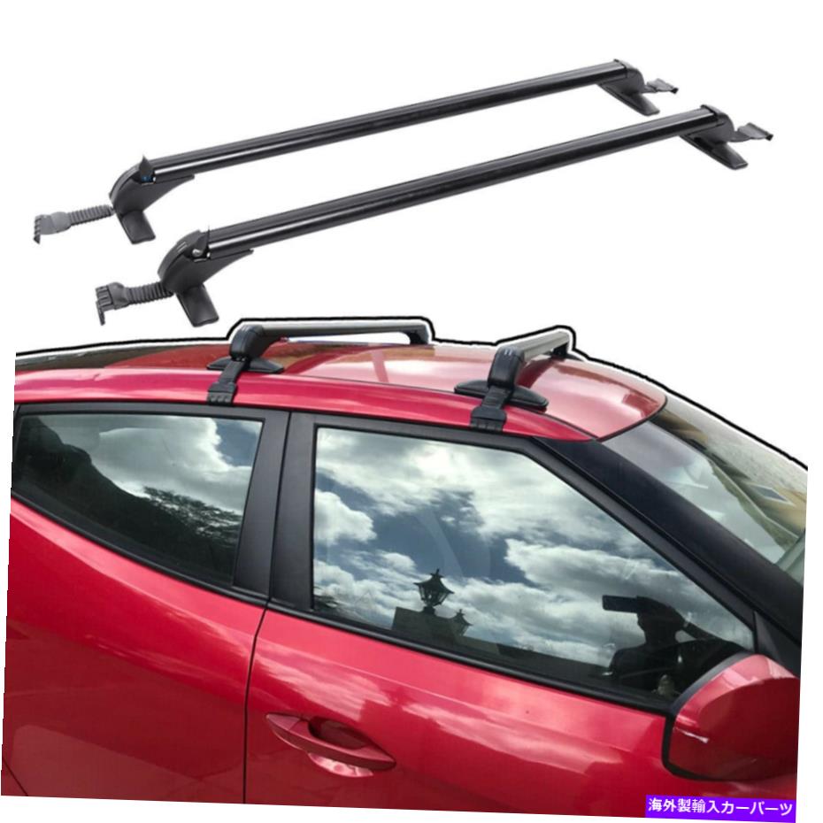 ルーフキャリア ヒュンダイヴェロスターエラントラのためにロック可能なカールーフラッククロスバー荷物キャリア Car Roof Rack Cross Bar Luggage Carrier Lockable for HYUNDAI Veloster Elantra【並行輸入品】 58,674円