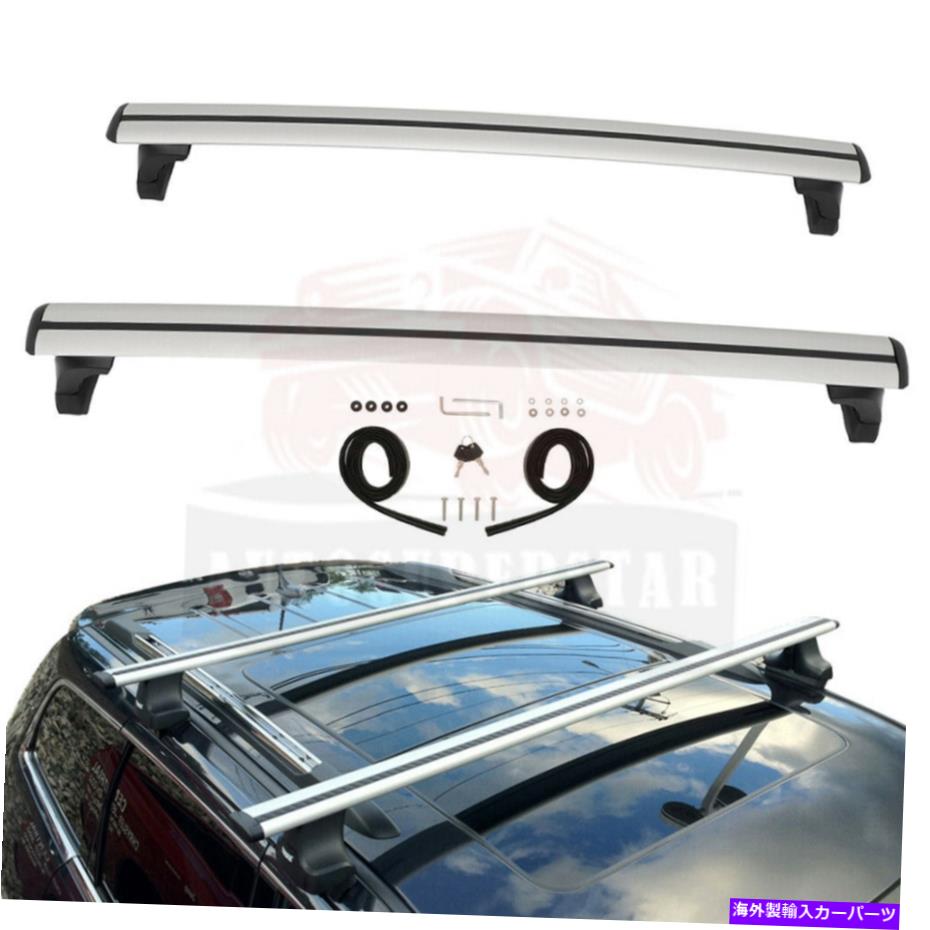 ルーフキャリア ジープグランドチェロキー11-19のルーフラッククロスバー貨物船荷物荷物 Roof Rack Cross Bar Cargo Carrier luggage For Jeep Grand Cherokee 11-19【並行輸入品】