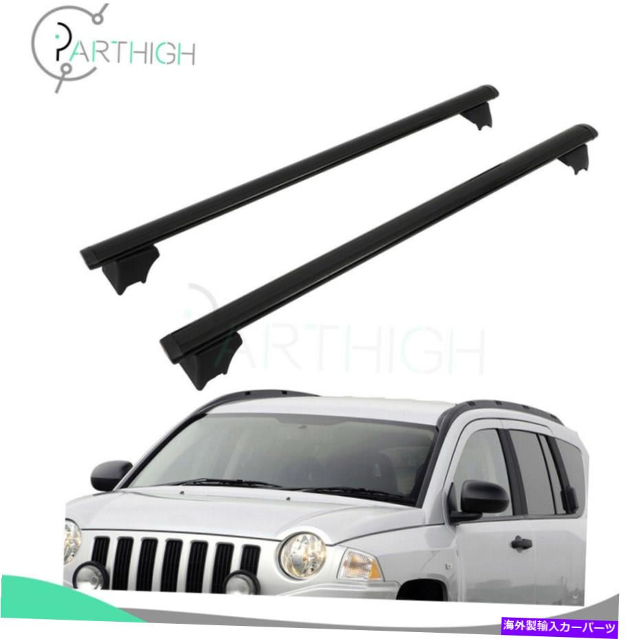 ルーフキャリア 2011-2021ジープラングラーのルーフラッククロスバーブラックカーゴ荷物キャリア Roof Rack Cross Bar Black Cargo Luggage Carrier For 2011-2021 Jeep Wrangler【並行輸入品】