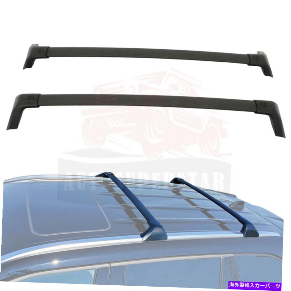 ルーフキャリア トヨタハイランダーのための2 xルーフラッククロスバーLe＆l 2020荷物キャリア貨物 2 X Roof Rack Cross Bar For Toyota Highlander LE&L 2020 Luggage Carrier Cargo【並行輸入品】