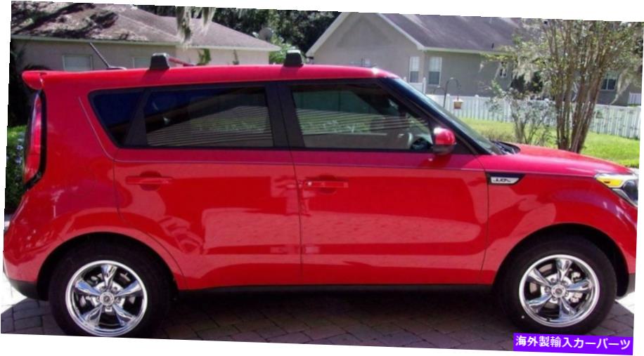 ルーフキャリア KIAソウルカールーフラック工場固定ポイントクロスバー2014-2019用 FOR KIA SOUL CAR ROOF RACK FACTORY FIXED POINT CROSS BAR 2014-2019【並行輸入品】
