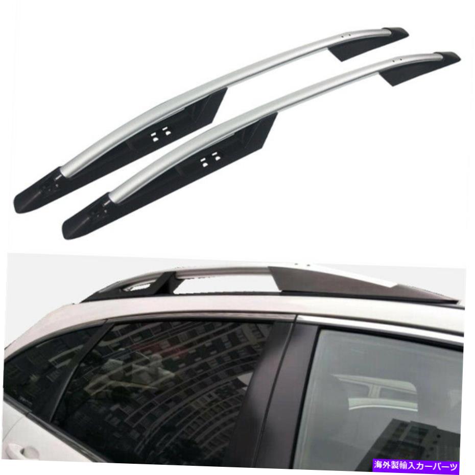 ルーフキャリア CRV 2007 2009 2010 2011年のアルミニウムSLLVERトップルーフラックレールキャリアバー Aluminum Sllver Top Roof Rack Rail Carrier Bars For CRV 2007 2008 2009 2010 2011【並行輸入品】