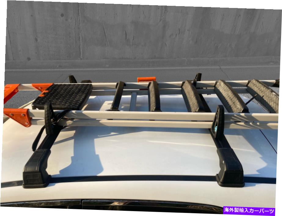 ルーフキャリア ルーフラックと荷重停止Dacia Dokker 2013- up black for Dacia Dokkerの傾き Roof Rack and Load Stops Ladder Tilt For Dacia Dokker 2013- Up Black【並行輸入品】