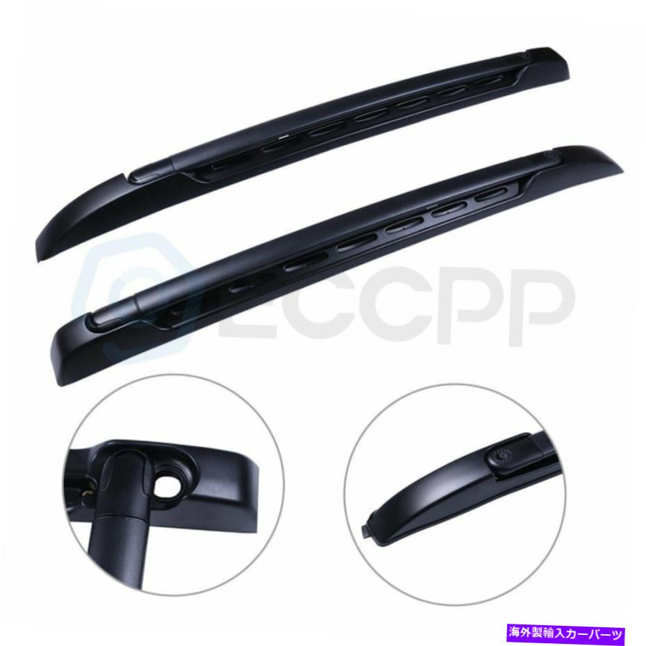 ルーフキャリア トヨタタコマの米国ストックルーフラックレールクロスバー2005-2018アルミニウム荷物 US Stock Roof Rack Rail Cross Bar for Toyota Tacoma 2005-2018 Aluminium Baggage【並行輸入品】