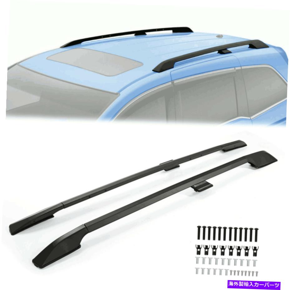 ルーフキャリア 11-17ホンダオデッセイ用のアルミニウムルーフラックサイドレール荷物キャリアカーゴバー Aluminum Roof Rack Side Rails Luggage Carrier Cargo Bar For 11-17 Honda Odyssey【並行輸入品】