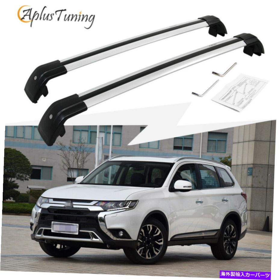 ルーフキャリア Mitsubishi Outlander 2013-2019クロスバールーフラッククロスバーにぴったり Fit for Mitsubishi Outlander 2013-2019 Cross Bars Roof Rack Crossbars【並行輸入品】