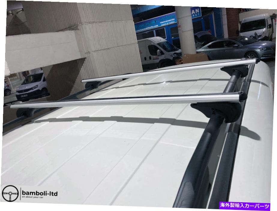 ルーフキャリア 三菱パジェロダカール5Dトップルーフラッククロスバー2009-に適したシルバーフィット2009- Silver Fit For MITSUBISHI Pajero Dakar 5D Top Roof Rack Cross Bars 2009-【並行輸入品】