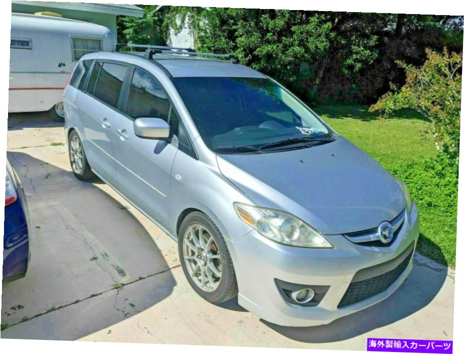 ルーフキャリア マツダ5グランドツアー2006-2017のシルバールーフラッククロスバー Silver Roof Rack Cross Bar for MAZDA 5 Grand Touring 2006-2017【並行輸入品】