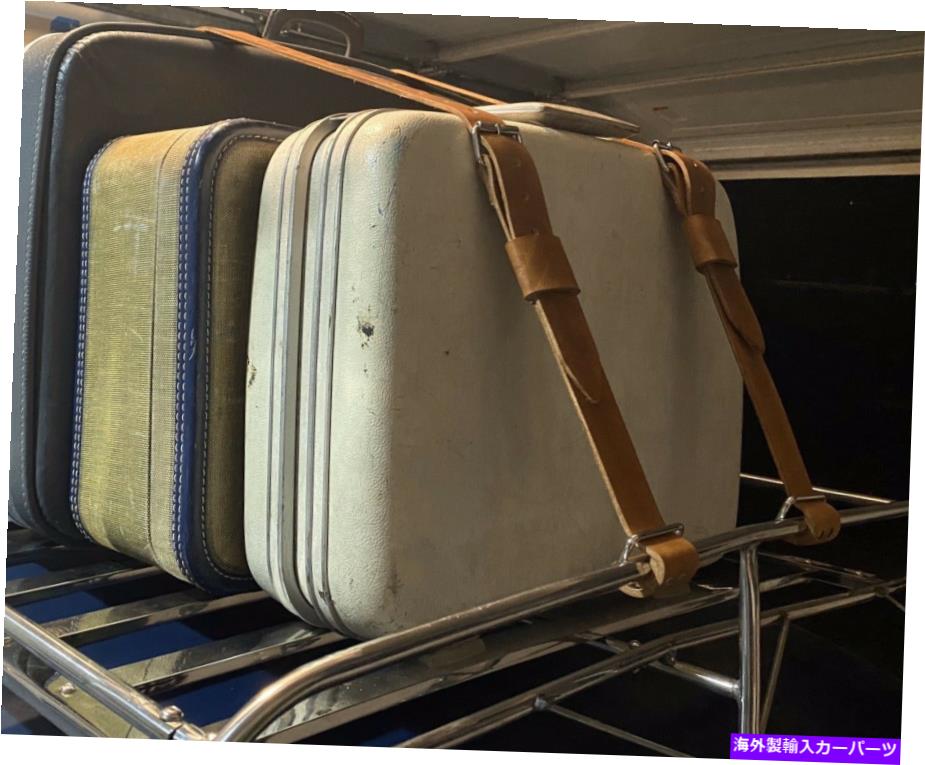 ルーフキャリア 茶色の革のルーフラックストラップ /タイダウン /荷物（1ペア） BROWN Leather Roof Rack Straps / Tie Downs/ Luggage ( 1 Pair )【並行輸入品】 57,618円