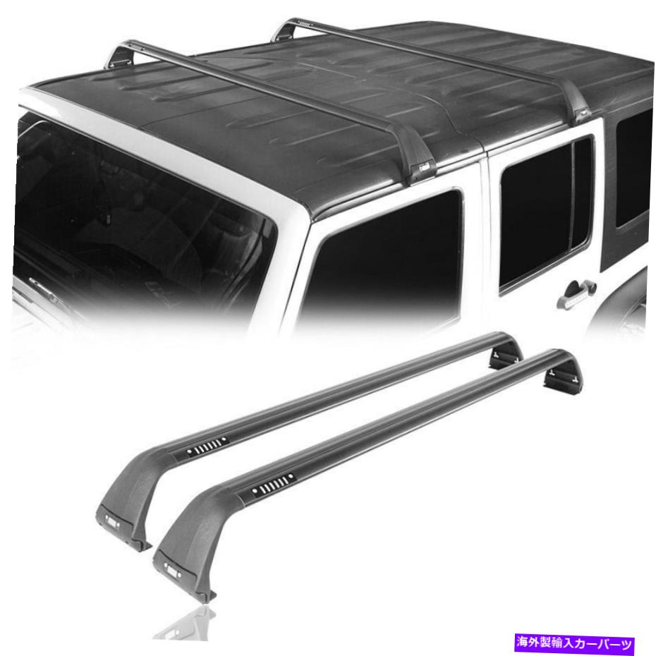 ルーフキャリア 2007-2018のトップルーフラック手荷物荷物クロスバークロスバーJeepラングラーJK Top Roof Rack Baggage Luggage Cross Bar Crossbar for 2007-2018 Jeep Wrangler JK【並行輸入品】 56,694円