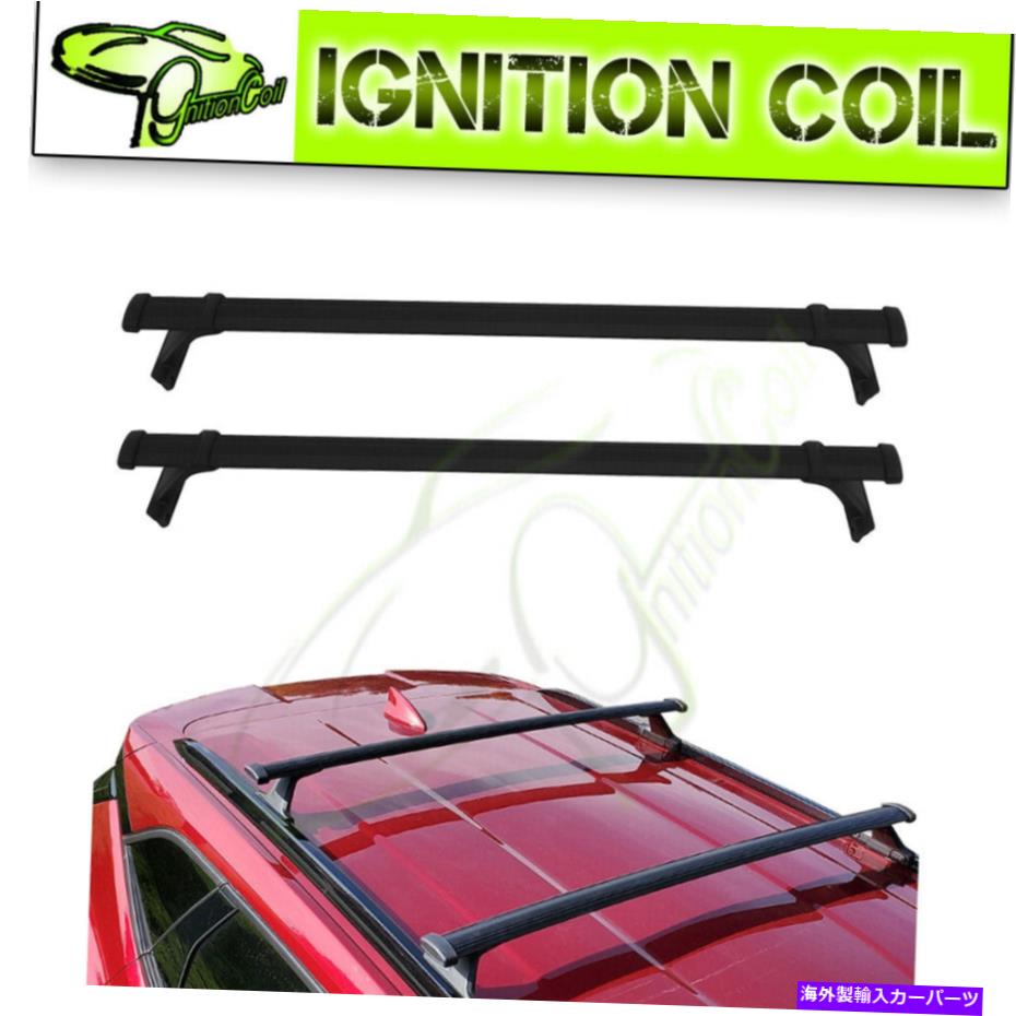 ルーフキャリア 2019-2021のためのルーフラッククロスバー荷物キャリアアルミニウムシボレーブレザー Roof Rack Cross Bar Luggage Carrier Aluminum For FOR 2019-2021 CHEVROLET BLAZER【並行輸入品】