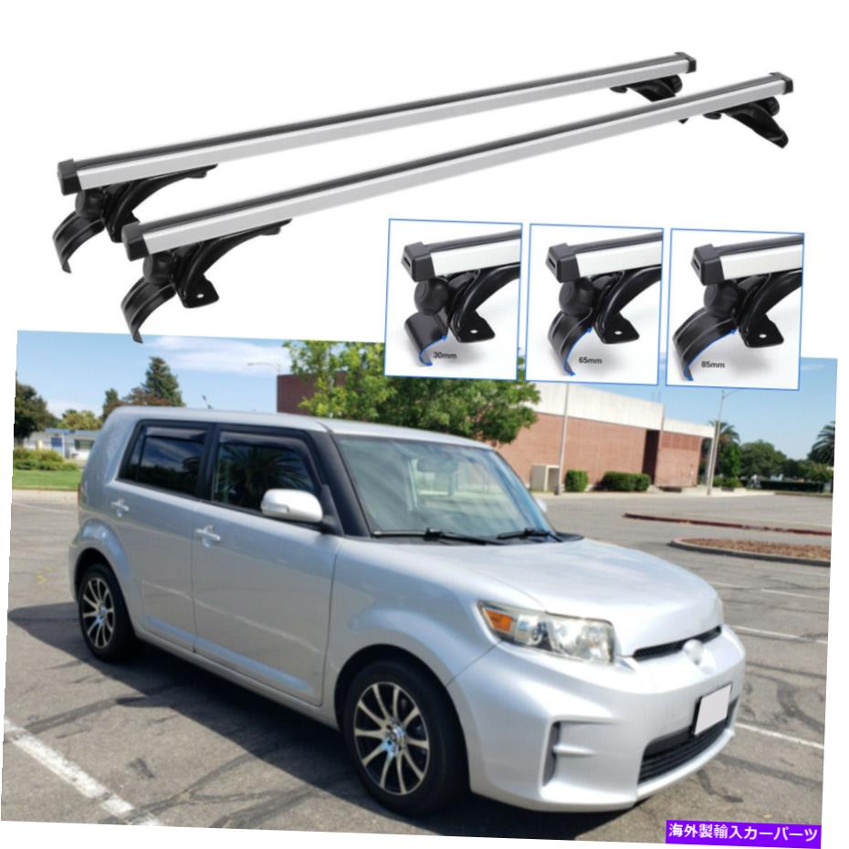 【楽天市場】ルーフキャリア SCION XB 4DRカートップルーフラッククロスバー荷物貨物バイクボートキャリア米国 For SCION XB