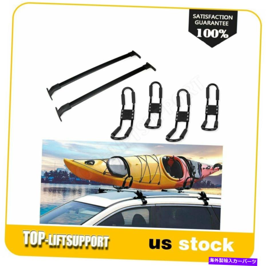 【楽天市場】ルーフキャリア 2018 Ford Expedition + Boat Kayak Carrierのブラックルーフトップレール