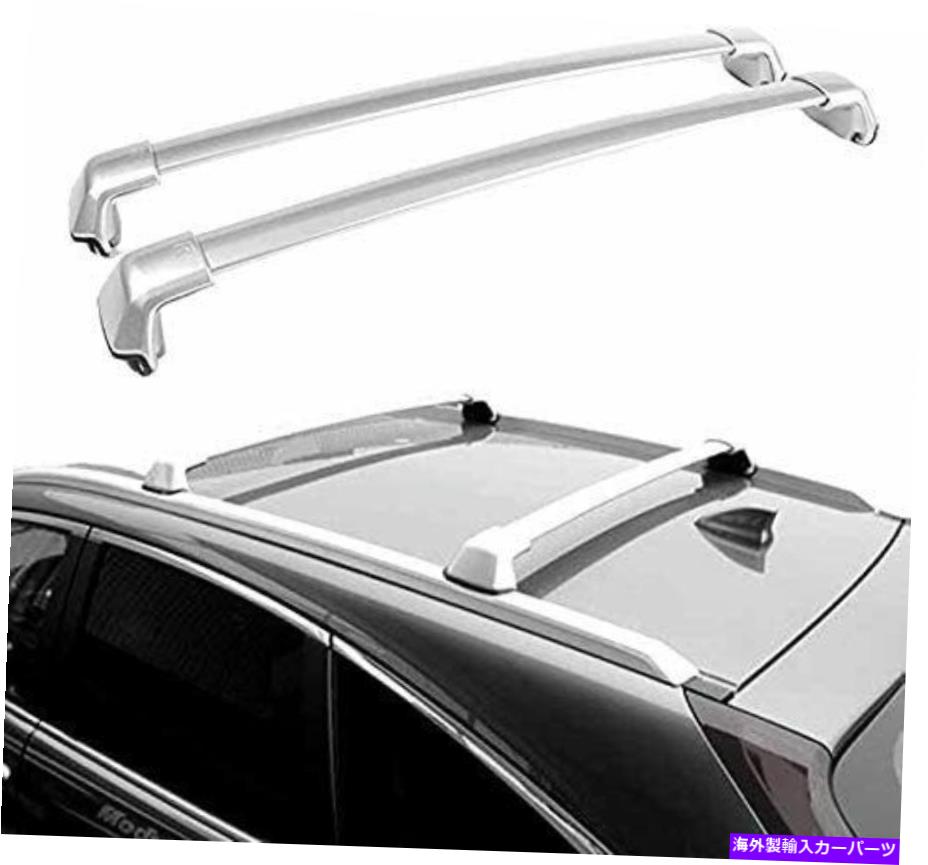 ルーフキャリア 2PCSアルミニウムルーフレールラッククロスバークロスバーフィットホンダCRV CR-V 2012-2016 2Pcs Aluminum Roof Rail Rack Cross Bar Crossbar Fit for Honda CRV CR-V 2012-2016【並行輸入品】