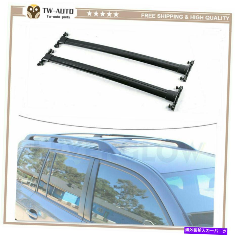 ルーフキャリア トヨタランドクルーザー2008-20に適したアルミニウムクロスバールーフレールラッククロスバー Aluminum Cross Bars Roof Rail Rack Crossbars Fit for Toyota Land Cruiser 2008-20【並行輸入品】