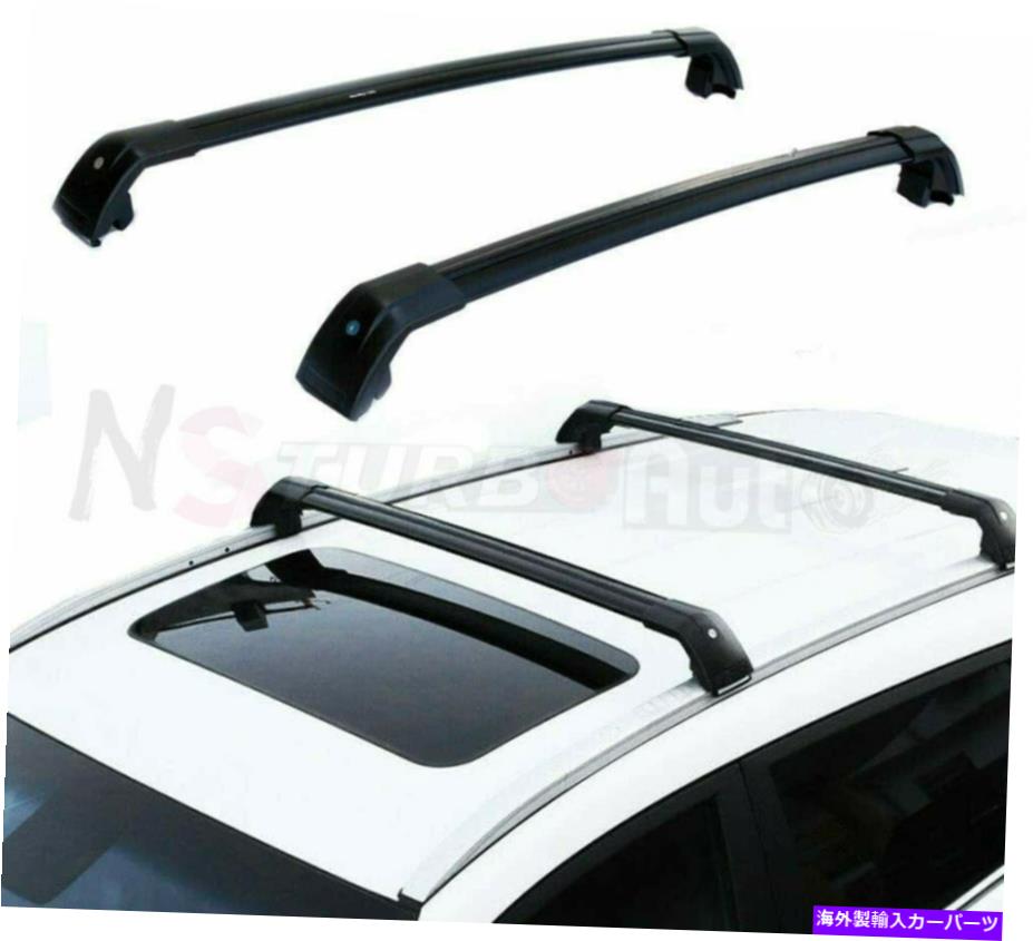 ルーフキャリア Cadillac XT5 2016-2020ルーフレールラックキャリアクロスバークロスバーに適した2PC 2Pcs Fit for Cadillac XT5 2016-2020 Roof Rail Racks Carrier Cross Bars Crossbar【並行輸入品】