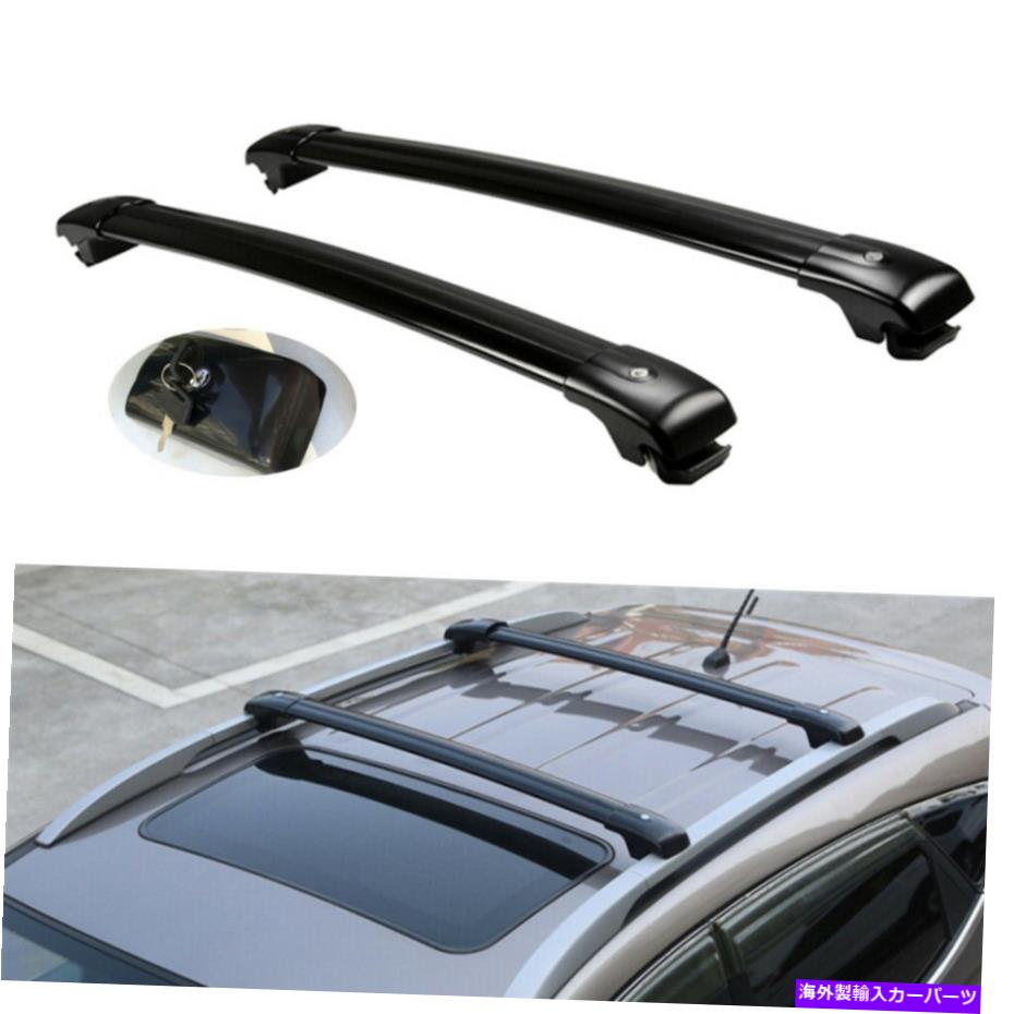 ルーフキャリア 2 PCSロック可能なクロスバークロスバーラックBMW X5 E70 2007-2013のフィット 2 Pcs Lockable crossbars cross bar Rack fits for BMW X5 E70 2007-2013【並行輸入品】｜Us Custom Parts Shop USDM
