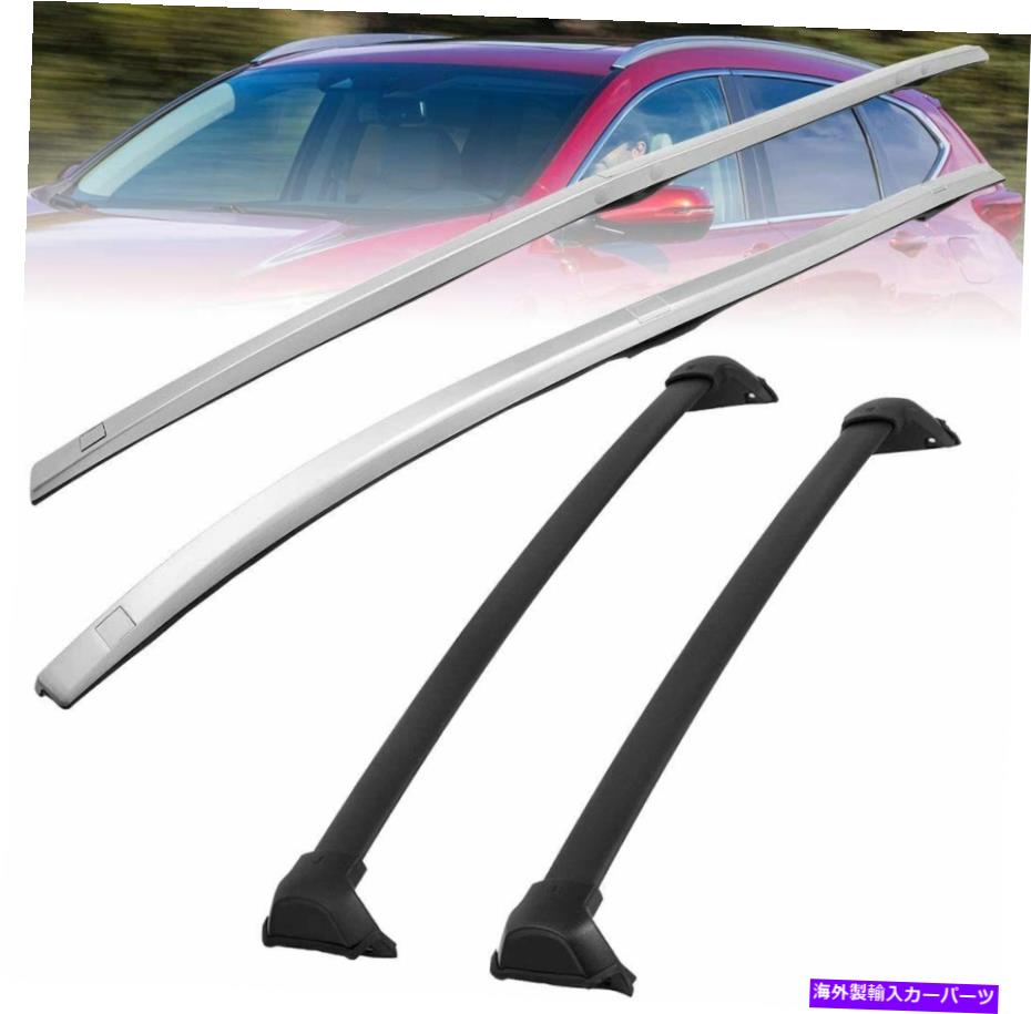 ルーフキャリア ホンダCR-V CRV 2017-2021アセンブリ用の4 PCSルーフラッククロスバーとサイドレール 4 Pcs Roof Rack Cross Bars & Side Rails for Honda CR-V CRV 2017-2021 Assembly【並行輸入品】