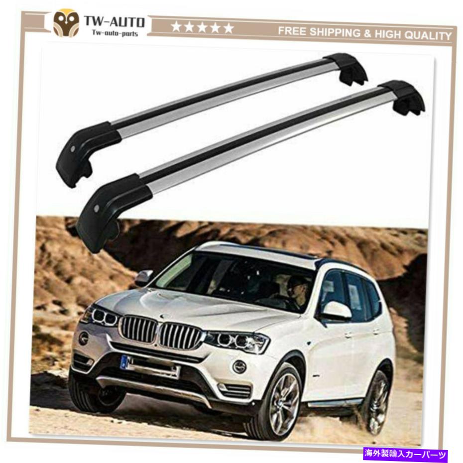 ルーフキャリア 2PCSロック可能なルーフレールラッククロスバークロスバーBMW X3 F25 2011-2017にフィット 2Pcs Lockable Roof Rail Racks Cross Bars Crossbar Fit for BMW X3 F25 2011-2017【並行輸入品】