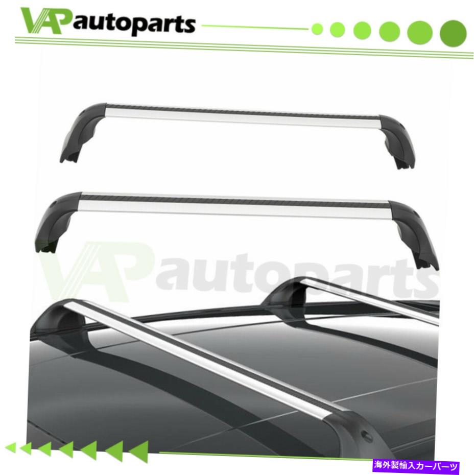 ルーフキャリア 19-20トヨタカローラハッチバックのためのルーフラッククロスバー荷物キャリアアルミニウム Roof Rack Cross Bar Luggage Carrier Aluminum For 19-20 Toyota Corolla Hatchback【並行輸入品】