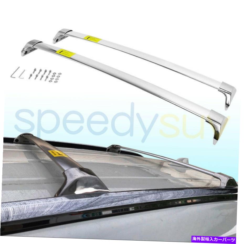 ルーフキャリア Acura MDX 2014-2020ルーフレールラック手荷物荷物用の2 PCS S-STEEL CROSS BAR 2 PCS S-Steel Cross Bar for Acura MDX 2014-2020 Roof Rail Rack Baggage Luggage【並行輸入品】