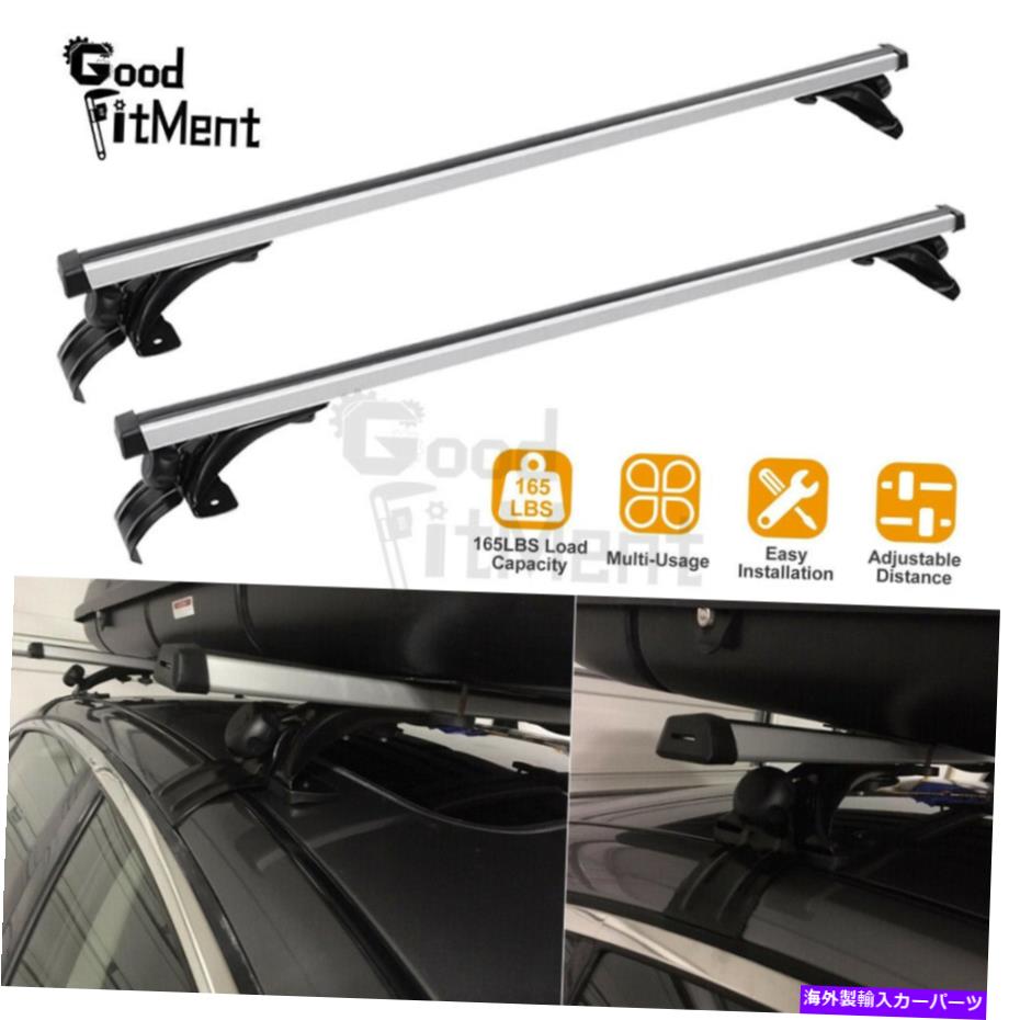 ルーフキャリア インフィニティG37 G35 Q50 QX50カートップルーフラッククロスバー荷物キャリア2PCS用 For Infiniti G37 G35 Q50 QX50 Car Top Roof Rack Cross Bar Luggage Carrier 2PCS【並行輸入品】
