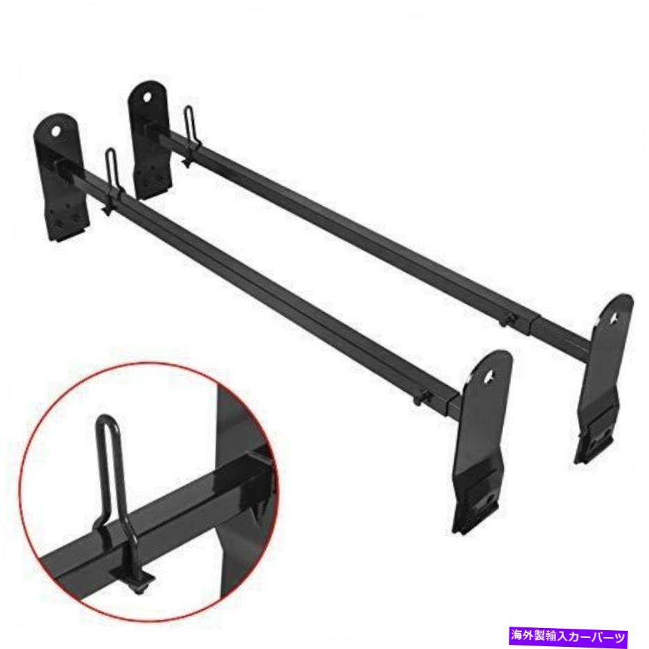 ルーフキャリア 生態系バンルーフラックラダースチールレインガタークロスバーキャリア互換性w ... ECOTRIC Van Roof Rack Ladder Steel Rain Gutter Cross Bar Carrier Compatible w...【並行輸入品】