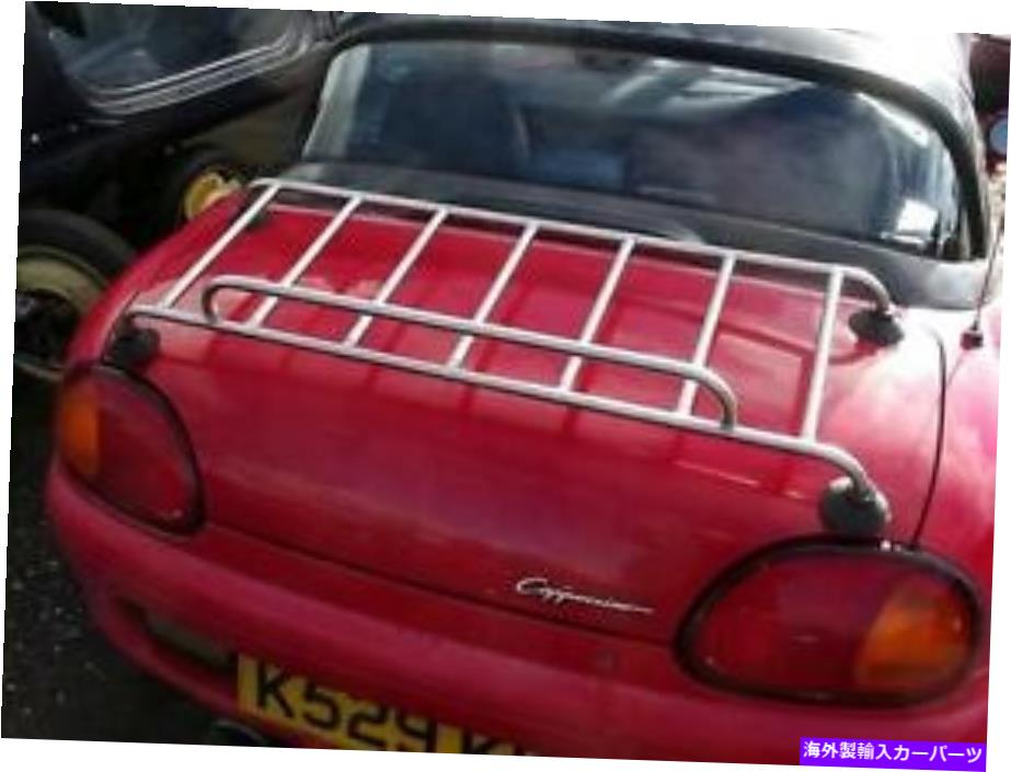 ルーフキャリア ブート荷物ラック /キャリア、スズキカプチーノのステンレス鋼、ロープロファイル Boot luggage rack / carrier, stainless steel for Suzuki Cappuccino, low profile【並行輸入品】｜Us Custom Parts Shop USDM
