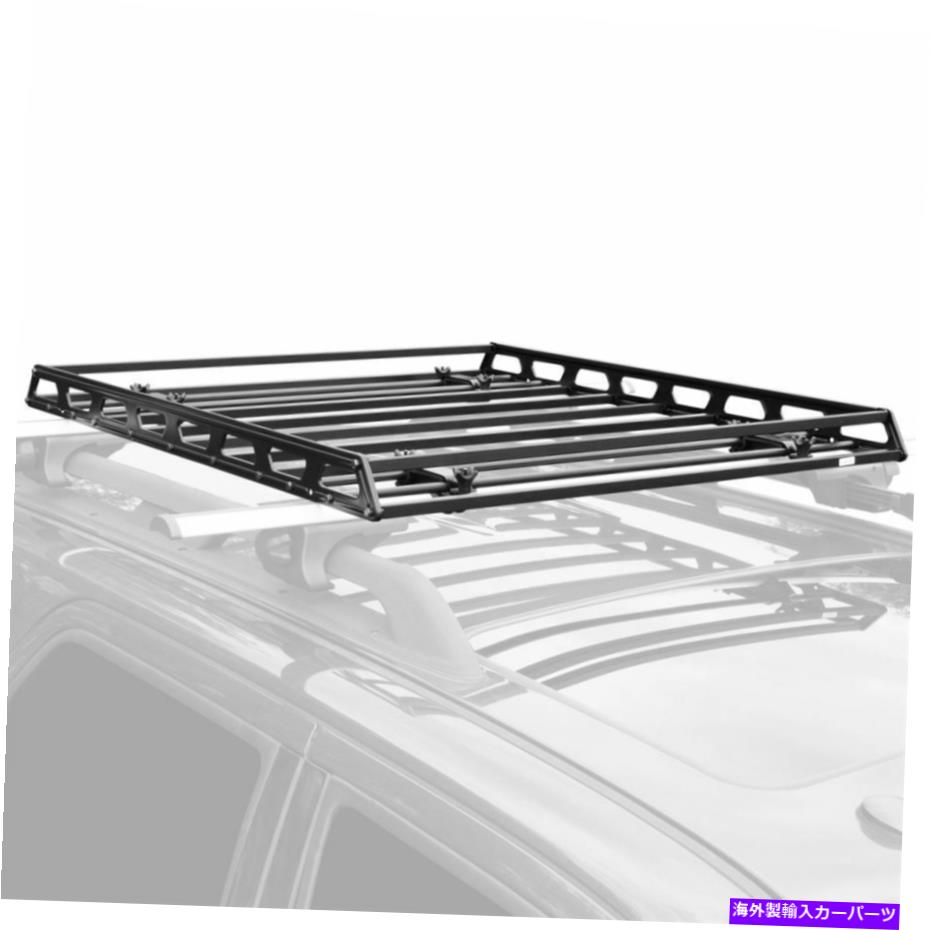 ルーフキャリア 屋外スリムの控えめな車のルーフラックキャンプキャンプ貨物バスケットを高める Elevate Outdoor Slim Low-Profile Car Roof Rack Camping Cargo Basket【並行輸入品】