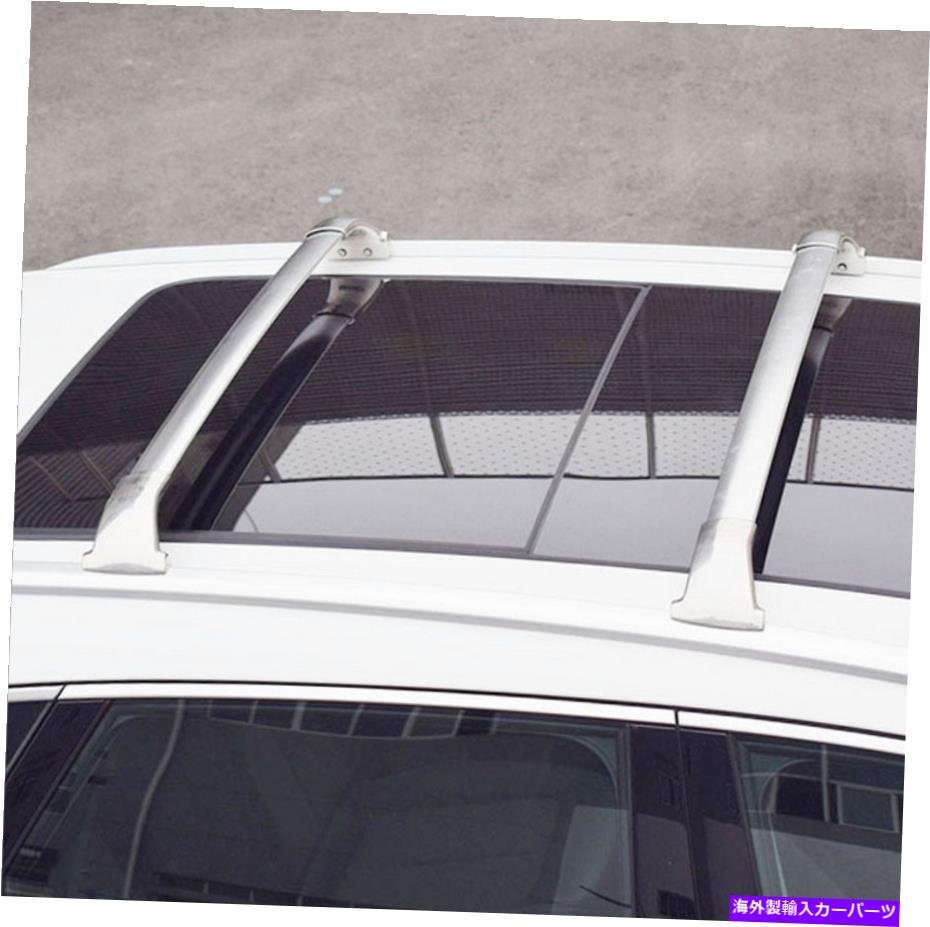 ルーフキャリア アウディQ5ルーフラッククロスバーQ5 2014-2019 2020スチールバーセットキット FOR Audi Q5 Roof Rack Crossbars Q5 2014-2019 2020 Steel Bar set KIT【並行輸入品】