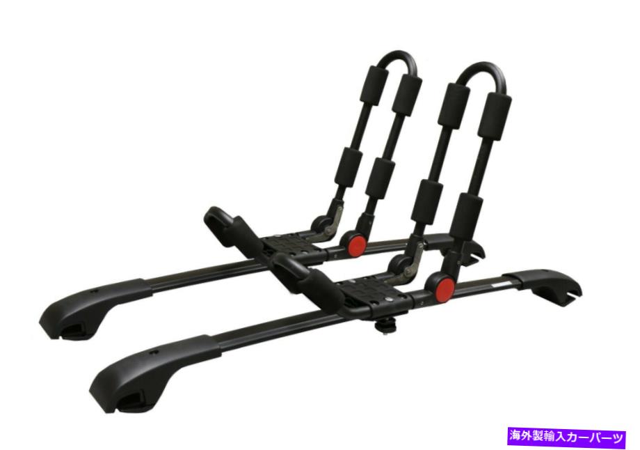 ルーフキャリア ブライトラインクロスバーカヤックラックコンボフォルクスワーゲンゴルフ2014-2019 BRIGHTLINES Crossbars Kayak Racks Combo Compatible For Volkswagen Golf 2014-2019【並行輸入品】