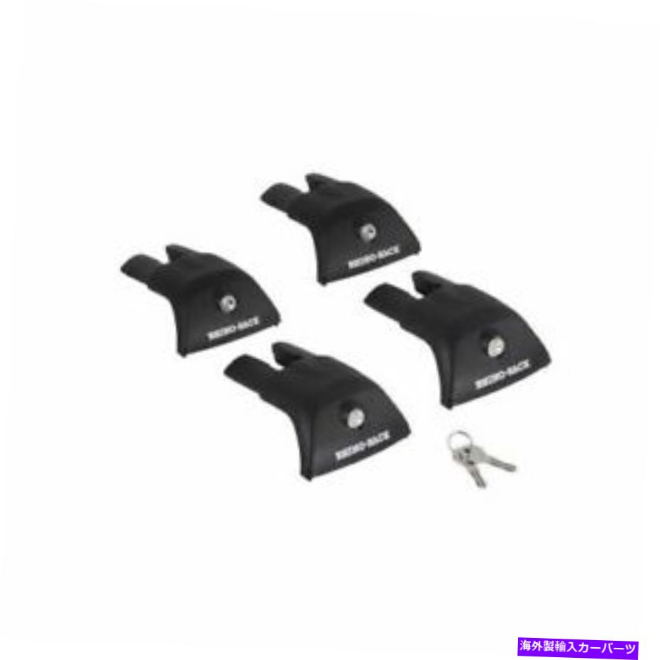 ルーフキャリア Rhino Rack RVL4 RVLルーフラックレッグ(4のセット)新しい Rhino Rack RVL4 RVL Roof Rack Leg (Set of 4) NEW【並行輸入品】|Us Custom Parts Shop USDM