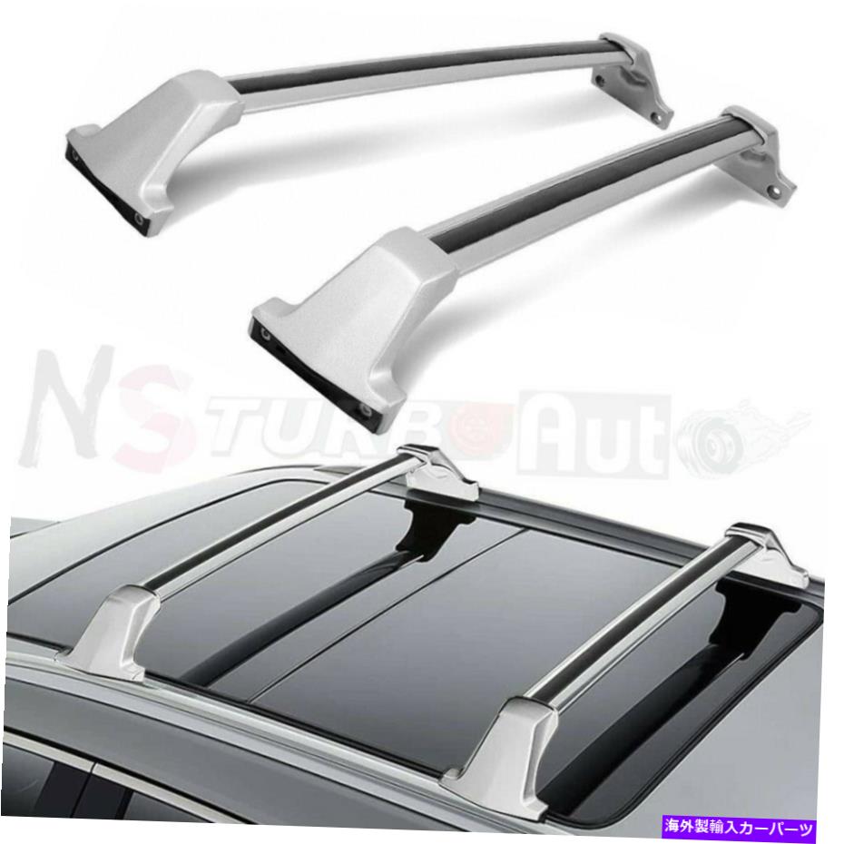 ルーフキャリア Cadillac XT5 2017-2021アルミニウムルーフレールラッククロスバークロスバーに2PCSフィット 2Pcs Fits for Cadillac XT5 2017-2021 Aluminum Roof Rail Rack Cross Bar Crossbars【並行輸入品】