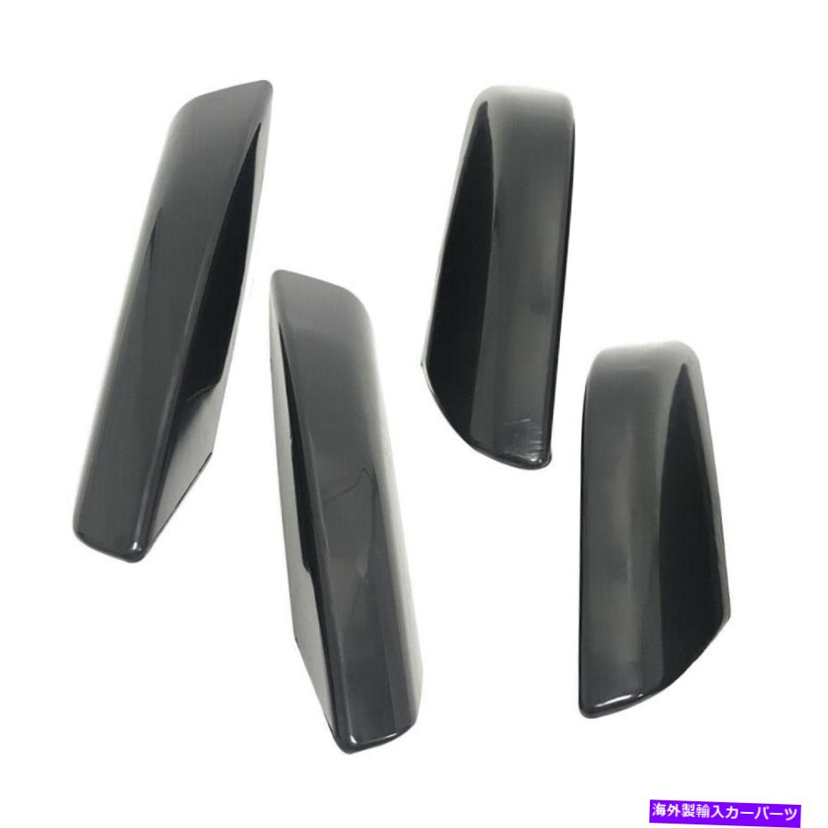 ルーフキャリア 4xルーフラックバーレールエンドカバーシェルトヨタ4runner N210 2003-2009に適しています 4x Roof Rack Bar Rail End Cover Shell Fit for Toyota 4Runner N210 2003-2009【並行輸入品】