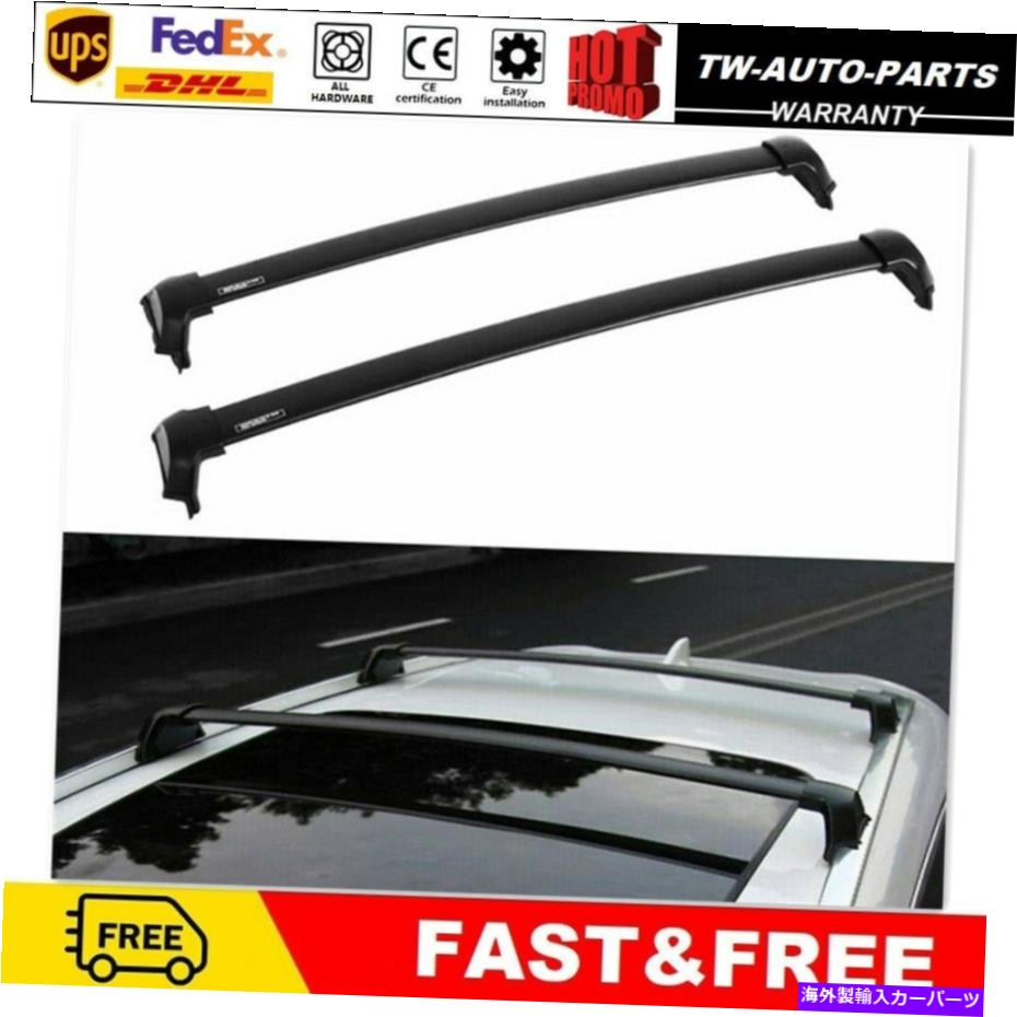 ルーフキャリア 2PCSアルミニウムルーフレールラッククロスバークロスバーフィットホンダCRV CR-V 2017-2021 2Pcs Aluminum Roof Rail Rack Cross Bar Crossbar Fit for Honda CRV CR-V 2017-2021【並行輸入品】