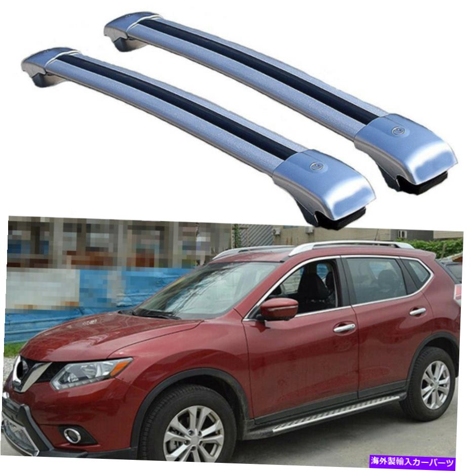 ルーフキャリア 2PCSロック可能なクロスバークロスバールーフラック日産X-TRAIL ROGUE 2014-21にフィット 2Pcs Lockable crossbars cross bar roof Rack fit for Nissan X-Trail Rogue 2014-21【並行輸入品】